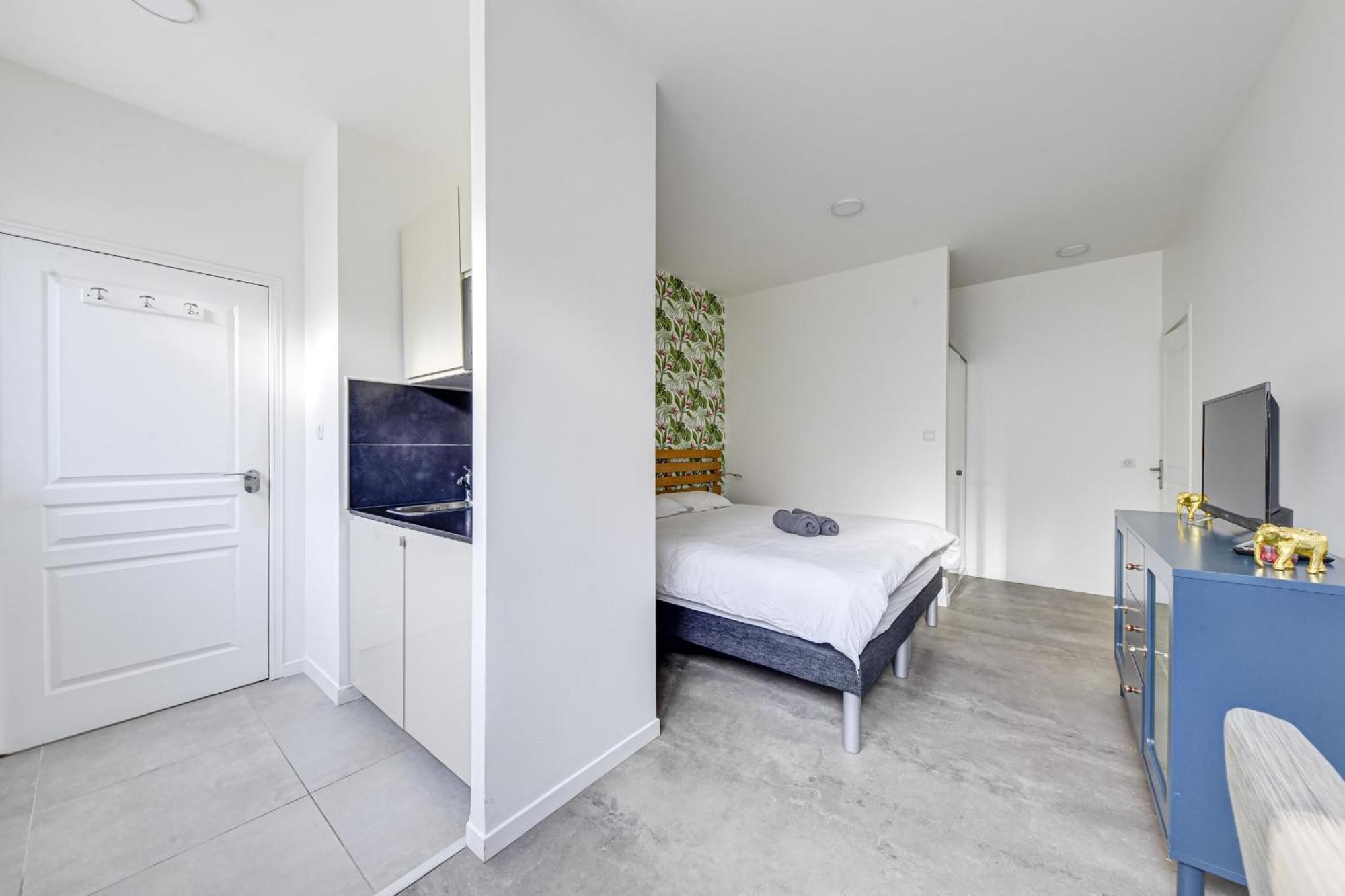 Lovely Studio For 2 Near The Seine París Exterior foto